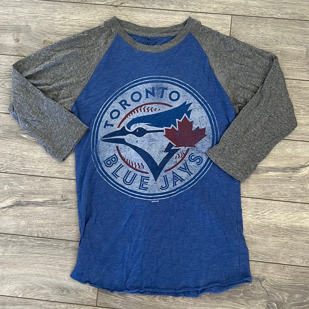 Toronto Blue Jays Mens 3/4 sleeve, Small